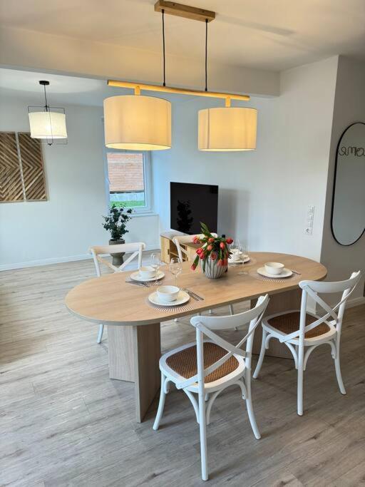 2,5 Zimmer Ferienwohnung Fehmarn Mit Eigenem Parkplatz 外观 照片